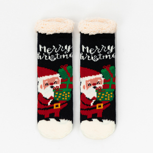 Detské ponožky s vianočným vzorom - Spodná bielizeň