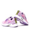 Dziewczęce sportowe buty w kolorze różowo-fioletowym Marrlina - Obuwie