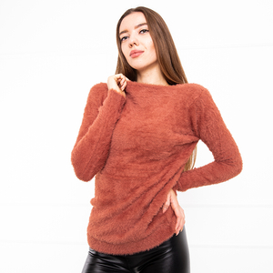 Krátky kožušinový sveter - Oblečenie