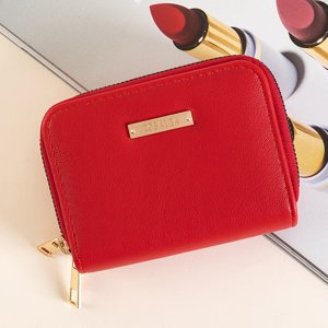 Malá červená peňaženka pre ženy - Peňaženka