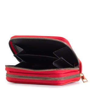 Malá červená peňaženka pre ženy - Peňaženka