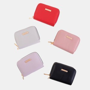 Malá svetloružová dámska peňaženka - Peňaženka