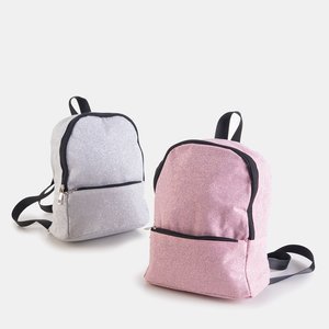 Mini batoh ružových trblietok - Batohy