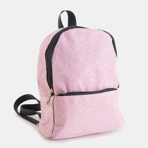 Mini batoh ružových trblietok - Batohy