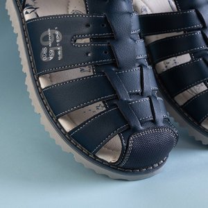Modré chlapčenské sandále Sopoti - Obuv