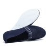 Navy blue slip on Lita trainers - Footwear