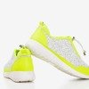 Neon zelená sportovní obuv s glitrem Likera - Obuv 1