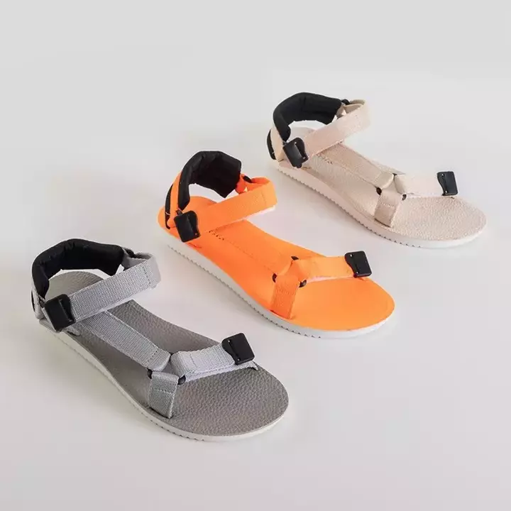 OUTLET Béžové dámske športové sandále Zakir - Obuv