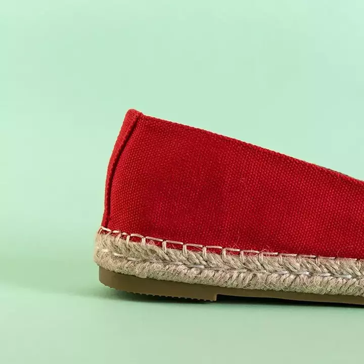 OUTLET Červené espadrilky Bahia pre ženy - topánky