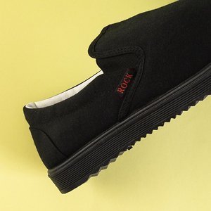 OUTLET Čierne pánske športové návleky na topánky Fenrir - Obuv