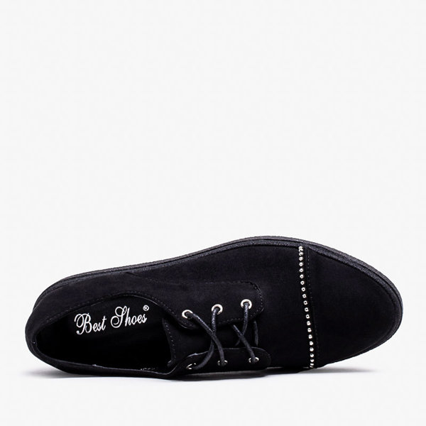 OUTLET Dámske čierne topánky Rilly - Obuv