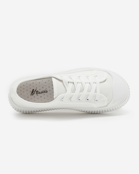 OUTLET Dámske športové tenisky v bielej farbe Ladise- Footwear