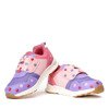 Oliena dívčí fialové boty - obuv