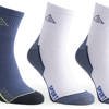 Pánske viacfarebné športové členkové ponožky 5 / balenie - ponožky