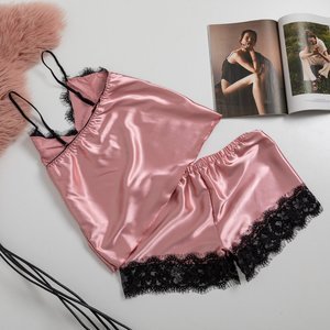 Ružová 2 dielna pyžamová súprava - Oblečenie