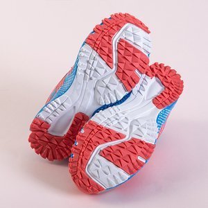 Ružová a modrá detská športová obuv Wieran - Obuv