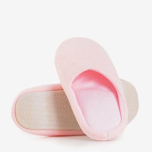 Ružové dámske papuče Minewra - Obuv