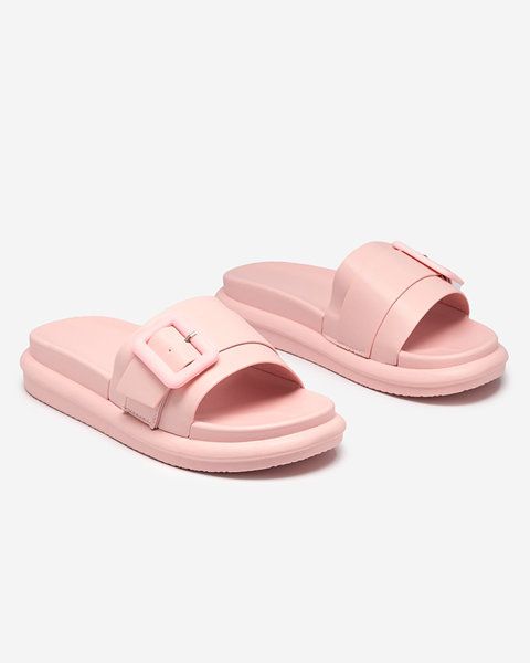 Ružové dámske sandále s prackou Liselda - Obuv