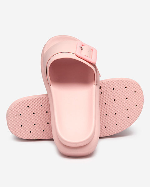 Ružové dámske sandále s prackou Liselda - Obuv