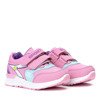 Růžové sportovní dívčí boty Mughetto - Footwear 1