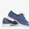 Scalinnea modré viazané oxfordské topánky - Obuv