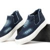 Tmavě modrá sportovní obuv vyrobená z tkaniny Riseterria - Obuv 1