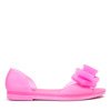Tmavě růžové boty Melissa s lukem Papaver - Obuv 1