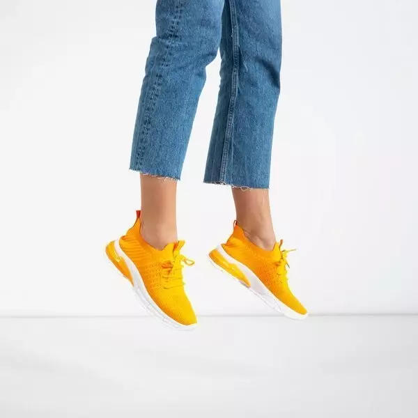 VÝPLET Neónová oranžová dámska športová obuv Brighton - Obuv