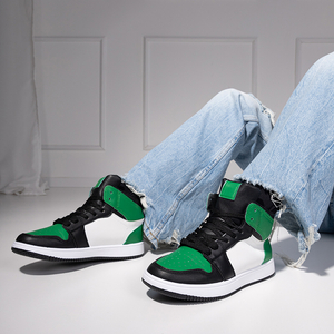 Zelená - čierna dámska športová obuv Anonu - Obuv
