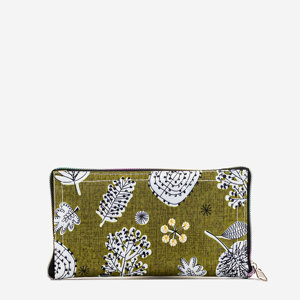 Zelená, skladaná, kvetinová kabelka do peňaženky - Príslušenstvo