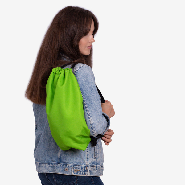 Zelený damki látkový vak batoh - Príslušenstvo