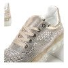 Złote buty sportowe Stardust - Obuwie